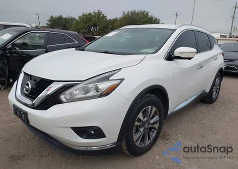 2015 Nissan Murano Sl из США, поврежденный, VIN 5N1AZ2MG5FN232145